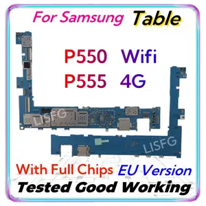 Bilashmart 16GB Motherboard Samsung Galaxy Tab A 9.7 P550 WIFI P555 4G Unlocked Motherboard Android Logic Board 100%Tested Good Plate