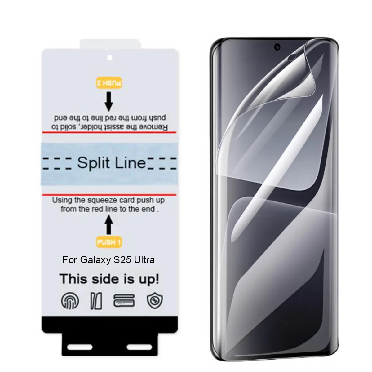 3Pcs HD Screen Protector Für Samsung Galaxy S25 Ultra S25U S25 Plus Matte Front Hydrogel Film + Installieren Werkzeuge fall Freundliche