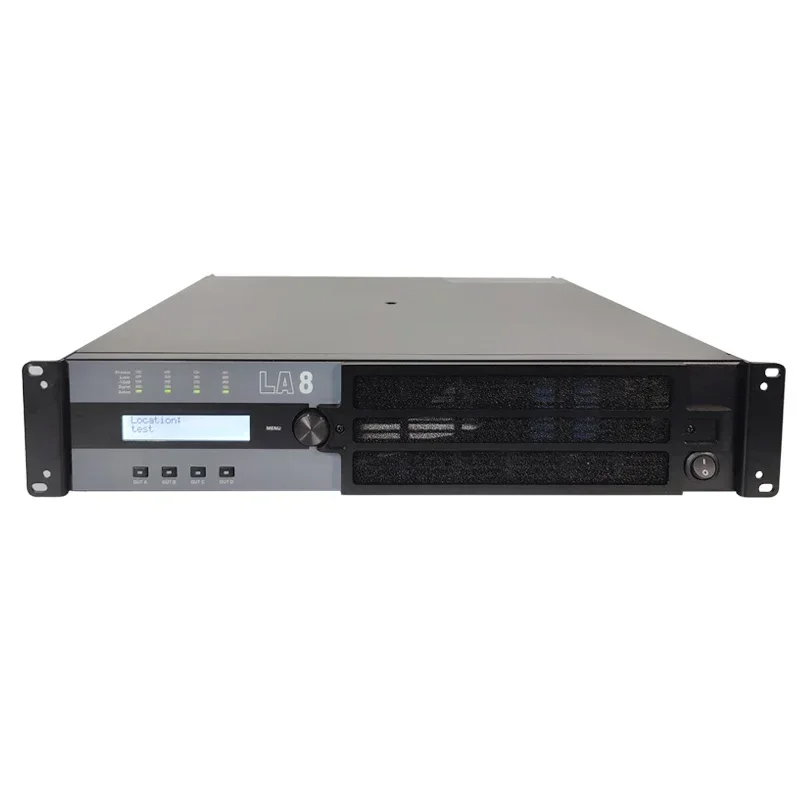 2026 Premium  all in one processor function class td stereo amplifier led display power amplifier