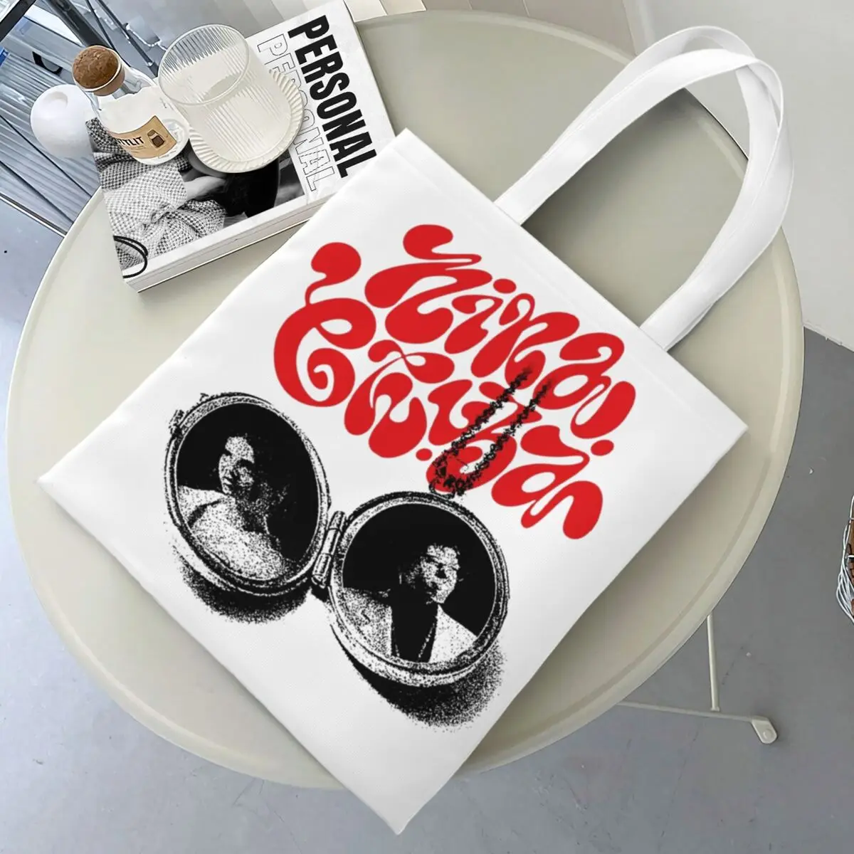 Bolso de compras Nina Chuba Wildberry Lillet, bolsos elegantes, ropa de calle de poliéster, bolso de mano para mujer, bolso de hombro gráfico