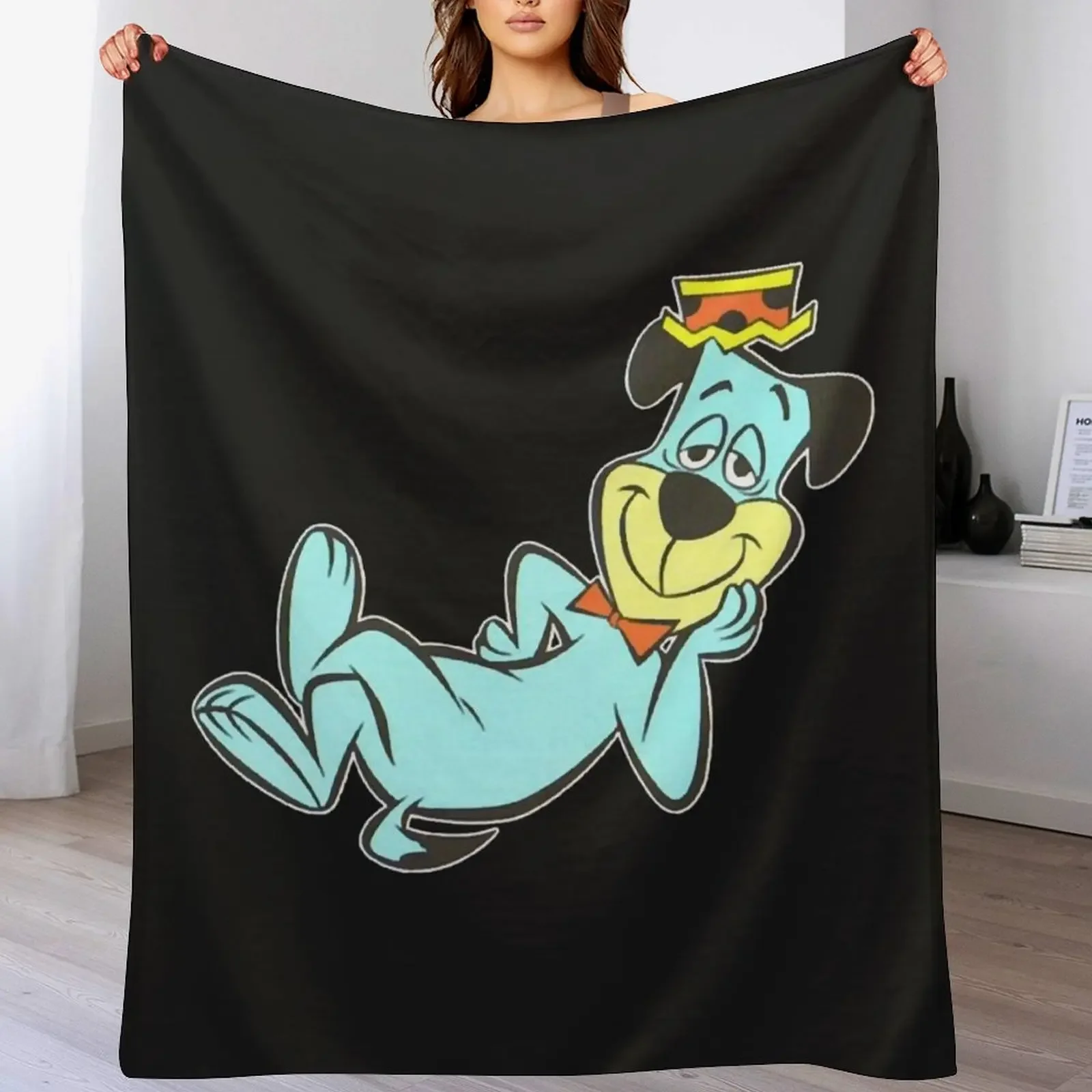 Huckleberry Hound Essential Throw Blanket Fuzzy Plush Throw Blanket for Sofa Chair