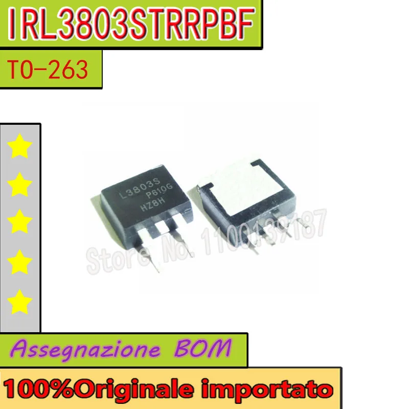 

10pcs/lot IRL3803STRRPBF IRL3803STRPBF IRL3803S L3803 TO-263 FET 140A 30V 200W