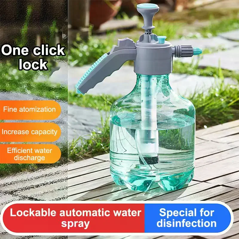 Pump Sprayer, Handheld Garden Plant Mister, 3L Spray Bottle With Nozzle, Pressure Sprayer Bottle For Watering Plants Hand