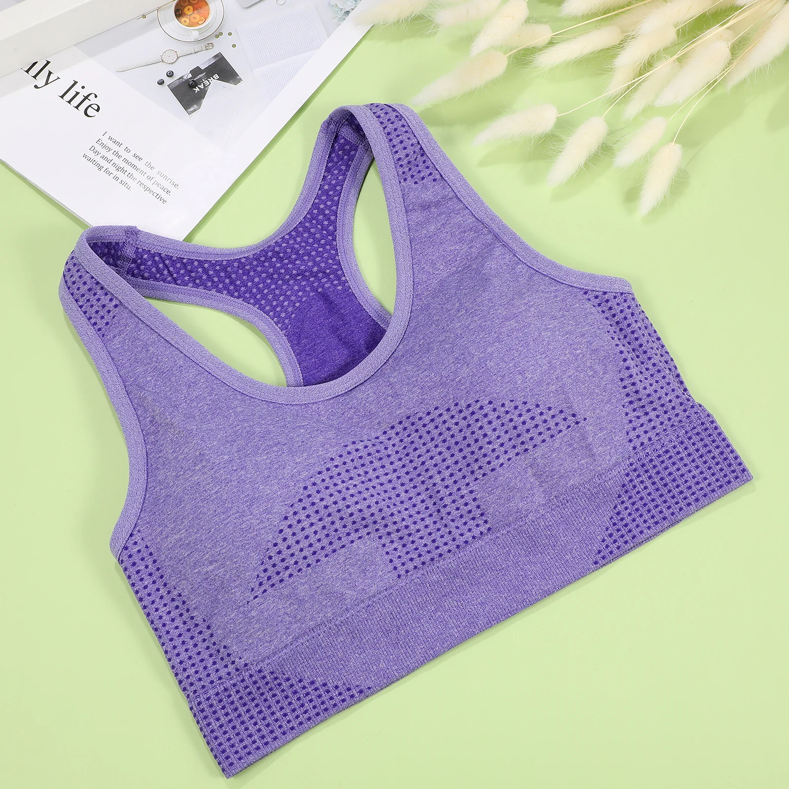 

1Set Yoga Clothing for Women Modern Design Comfortable Fit Workout Outfits Lightweight Elastic Sport Suit for Fitness and