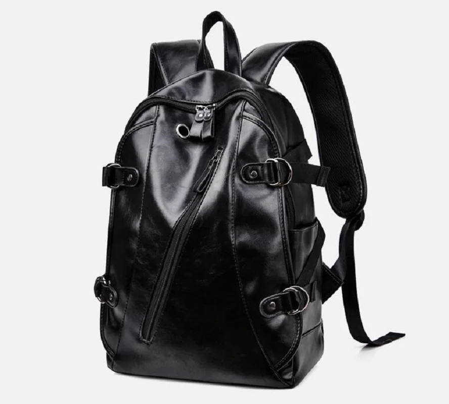 2026 Hot Sale New Men's Fashion Soft Leather Large Capacity Backpack Business Shoulder Bags School Bag Travel Bagpack Totes
