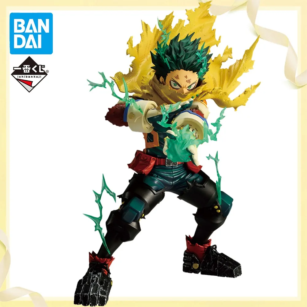 

100% Оригинальная коллекционная фигурка Bandai Spirits Ichiban Kuji Мидория Изуку (Приз А) — Аниме-модель, декоративная фигурка, коллекционная игрушка
