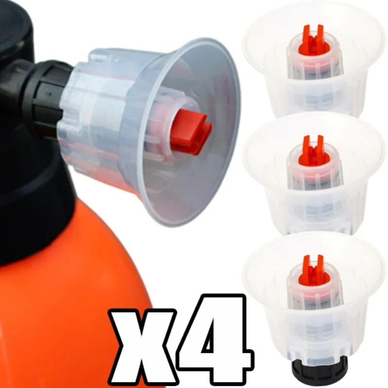 16mm Foam Nozzle Car Wash Foam Spray Nozzle Windscreen Fan Foam Nozzle Internal Thread Car Wash Water Gun Nozzles 