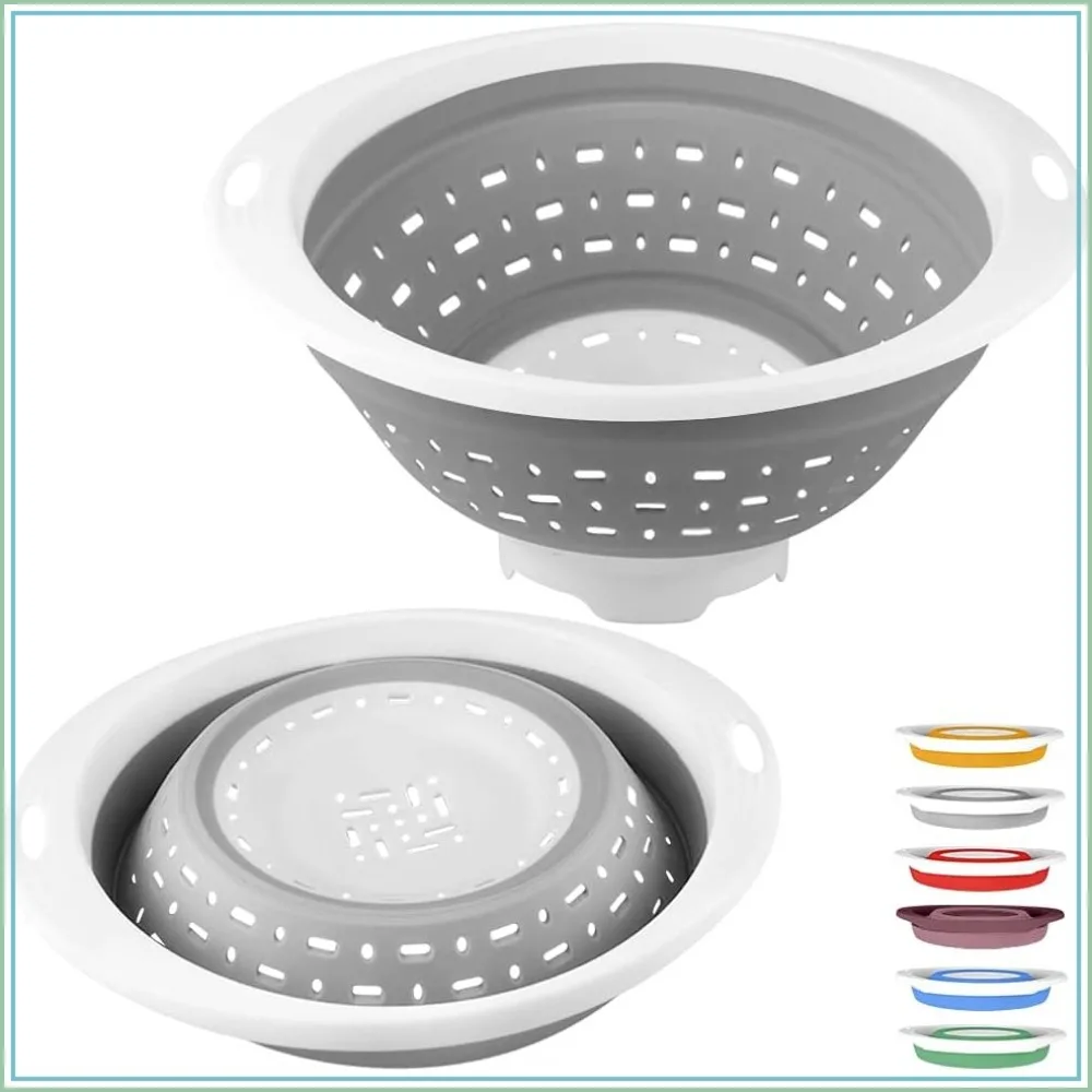 Collapsible Colander 5 Quart Heavy Duty
