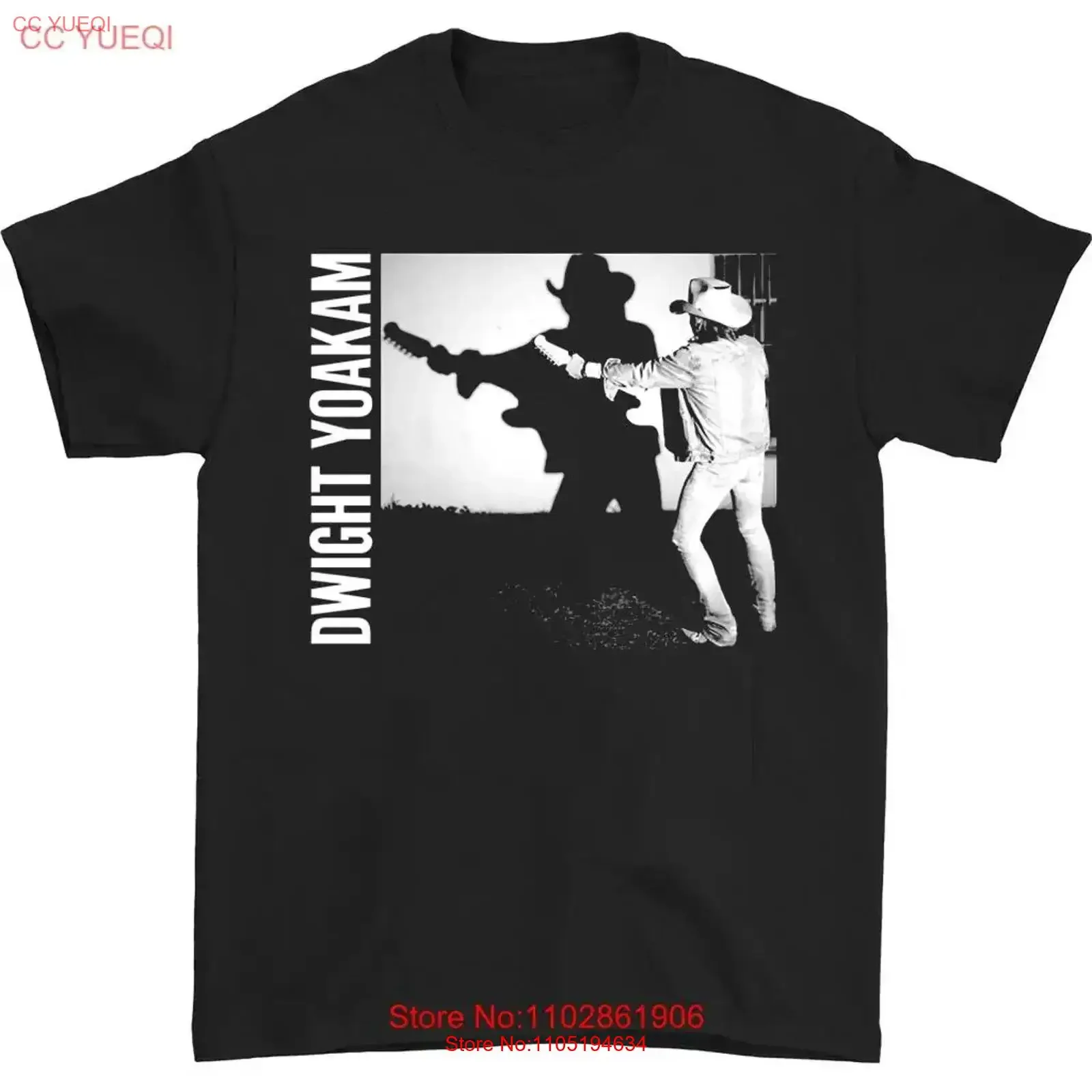 Dwight Yoakam T shirt Black  All Sizes S 5XL JA105 vintage Washed Stretched Casual graphic Soft Unisex fashion homme streetwear