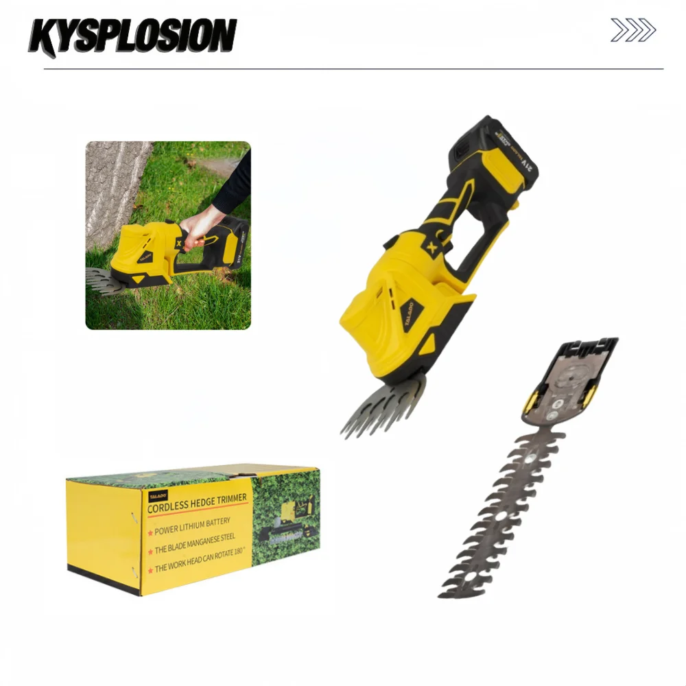 

Lawn mower Power tools hedge trimmer battery pruning shears gardening tools cordless grass trimmer fit DeWalt 20v Battery