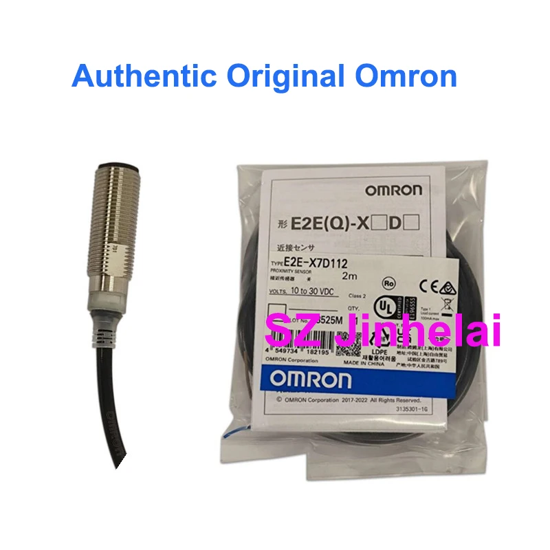 

Аутентичный оригинальный датчик приближения Omron, переключатель детектора E2E-X7D1-N E2E-X7D1-N-Z X7D2-N X7D2-N-Z X7D112 X6MD18 2M