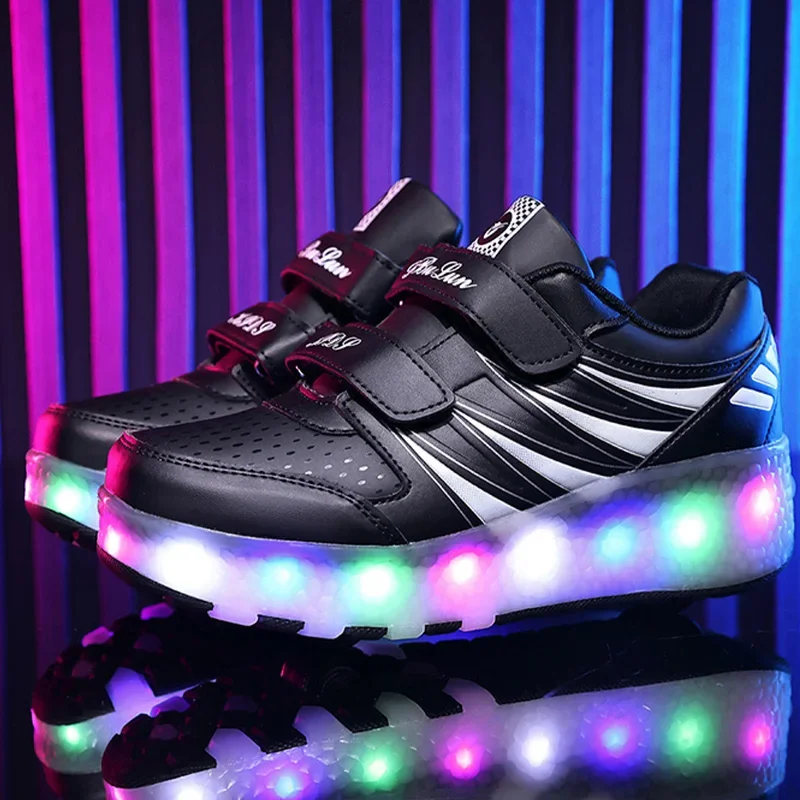 nouvelles-chaussures-de-roller-pour-enfants-chaussures-decontractees-tendance-pour-l'exterieur-chaussures-de-marche-d'exterieur-a-semelle-epaisse-avec-lumieres-led-pour-le-printemps
