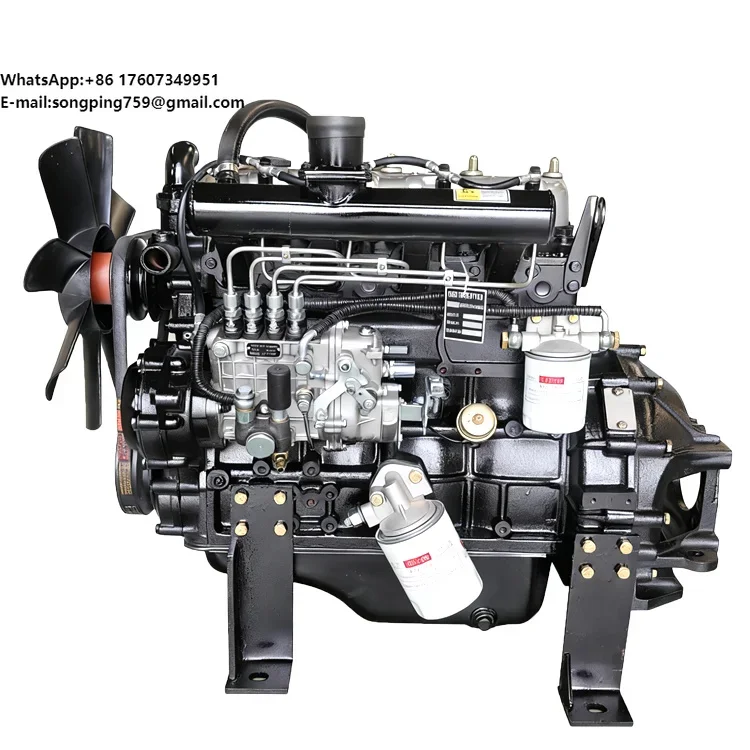diesel Engine Electric Water-Cooled 4 Stroke Multi-cylinder 38kw/2400RPM Turbocharging 51kw 50HP-70HP for Tractor/wheel