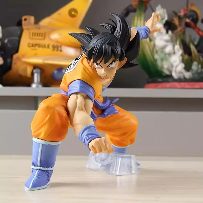 

Новый 20 см Dragon Ball Z Son Goku Plan B Аниме Фигурки Raise Hand Фигурка ПВХ Модель Статуя Кукла Коллекция Подарочный Декор Игрушка