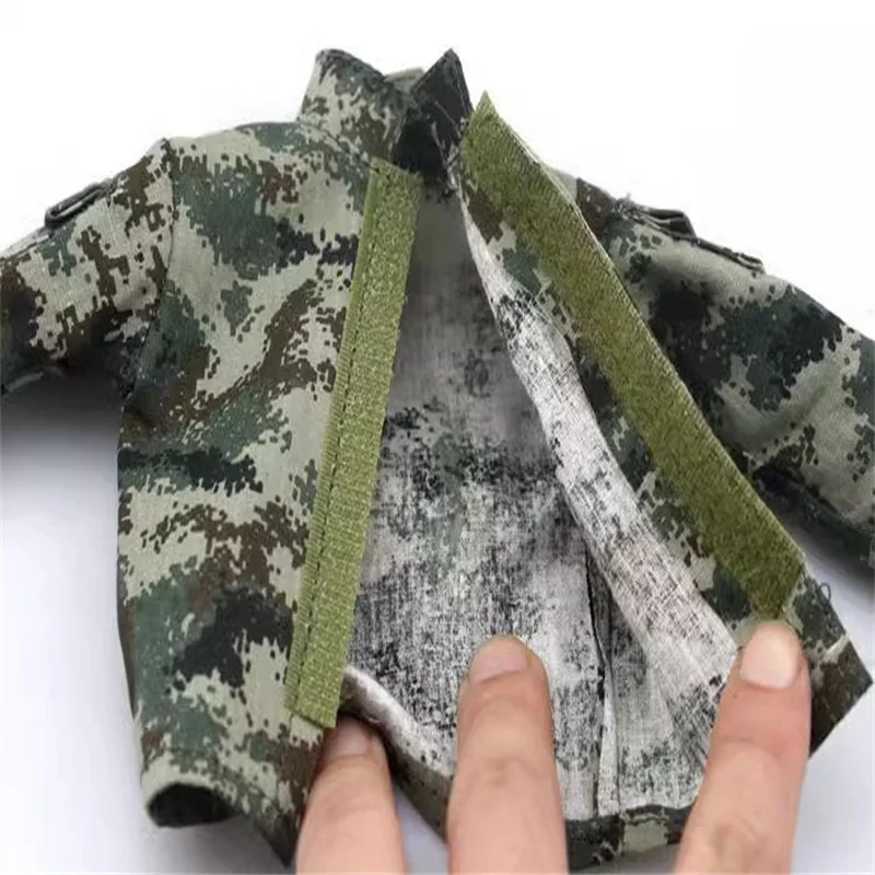 1/6 Scale Soldier Clothing Accessories Camouflage Combat Suit Top Pants High Quality Model For 12'' Action Figure Body In Stock