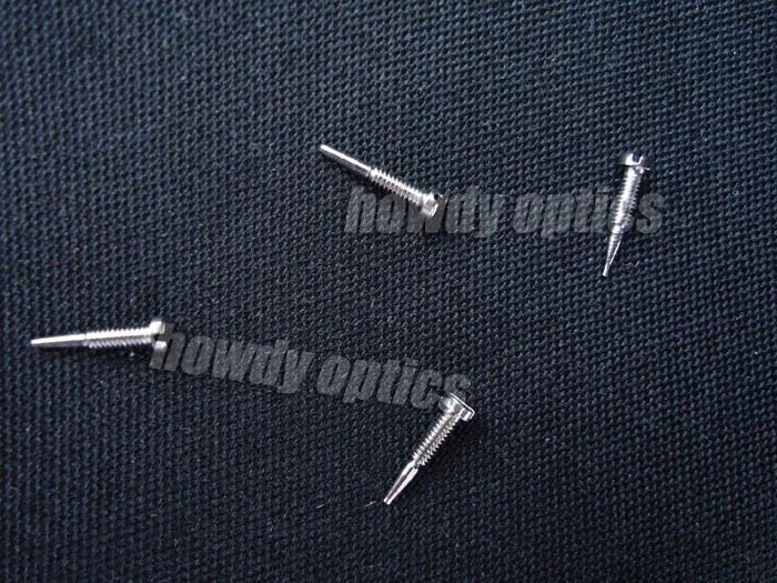 200pcs Glasses Spring Hinge Screws Eyewear Optical Eyeglasses Screw Accessories Pointed End Self Aligning Acrews