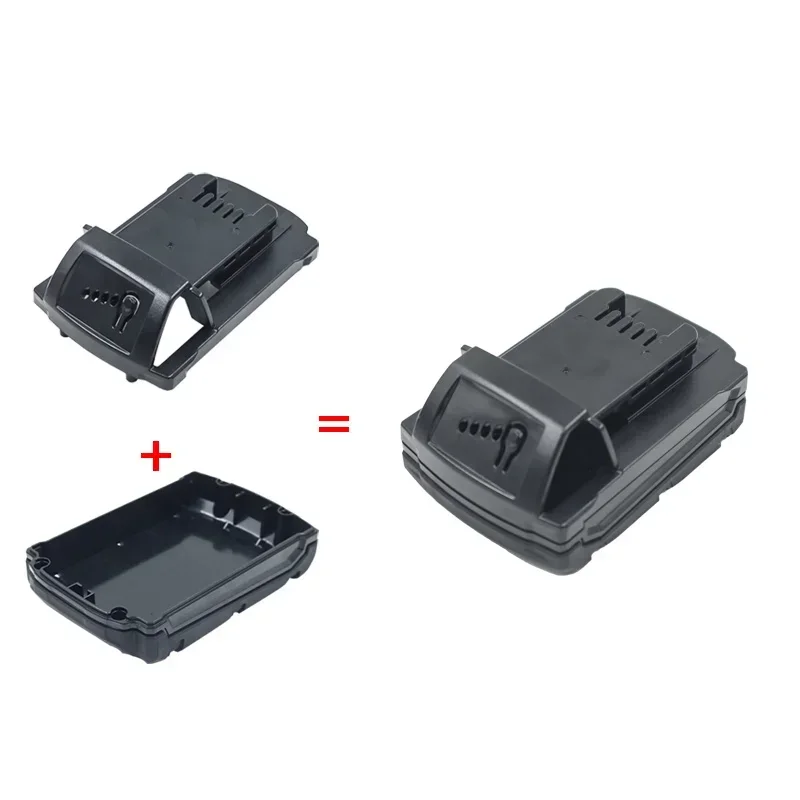 For M18-5 Battery Case Assembly Parts For Milwaukee 18V 48-11-1815 Lithium Battery Upper Cover Back Case Enclosure Accessories