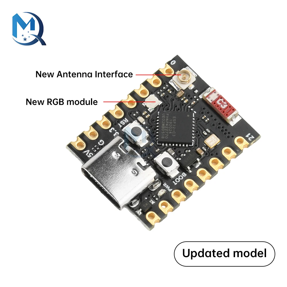 ESP32-C3 مجلس التنمية Supermini مجلس التنمية Esp32 واي فاي بلوتوث مجلس التنمية يدعم Ipex 1st الجيل النمل