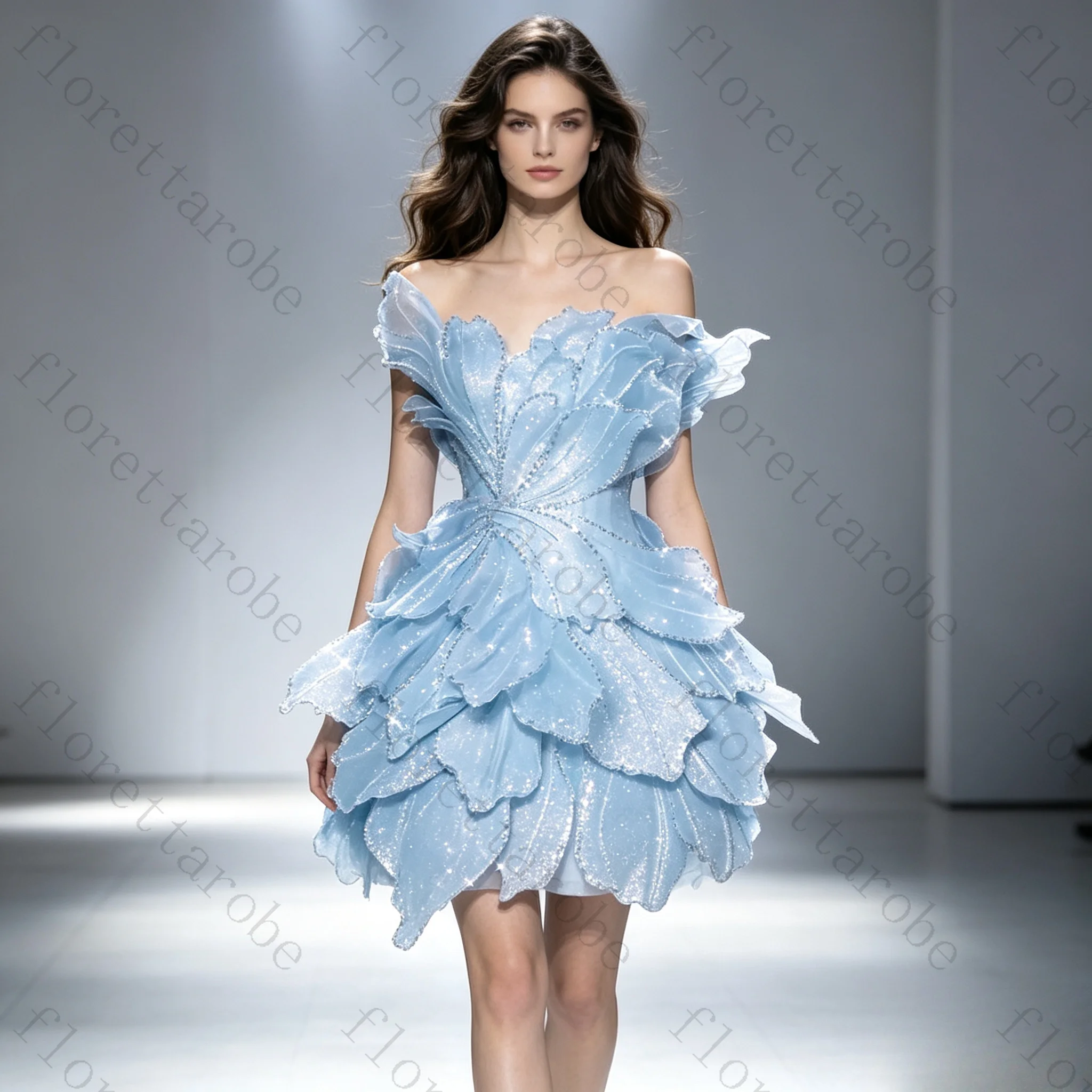 Maßgeschneidertes Damen-A-Linien-Kleid ohne Ärmel mit Pailletten, kurzes Ballkleid, romantisches rosa Geburtstags-Cocktailkleid für Mädchen, geeignet für Homecoming-Anlässe.