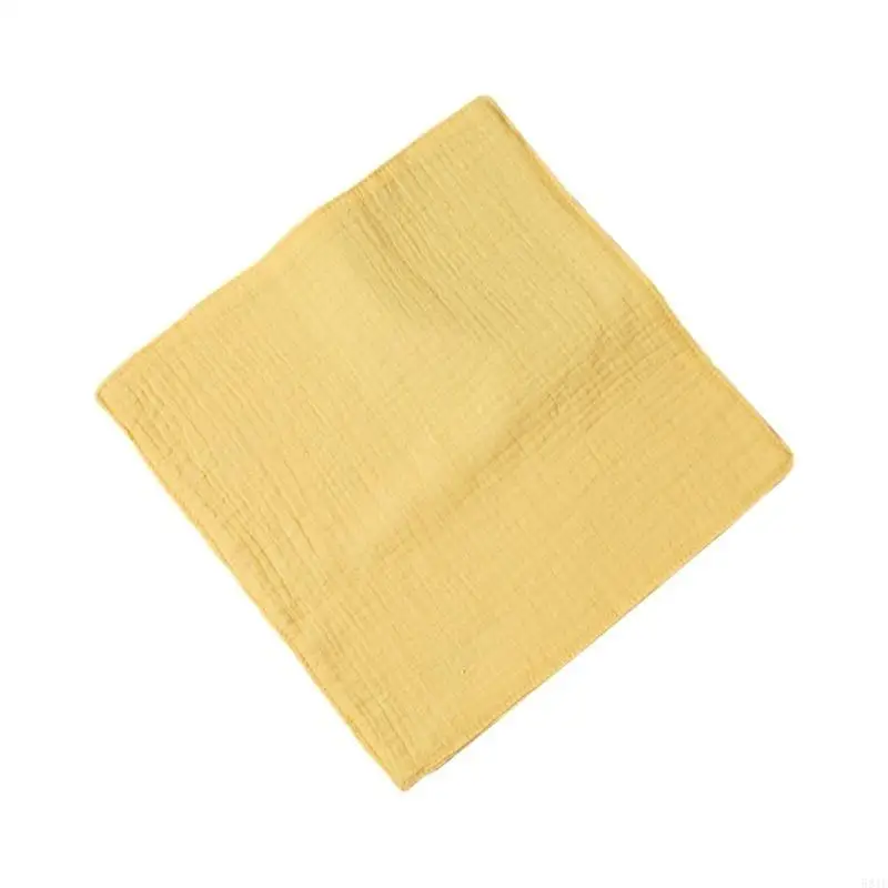 

581F Baby Washcloths Soft Reusable Newborn Face Towel 4-layer Baby Wash Cloths Saliva Towel Soft for Boys Girls Durable