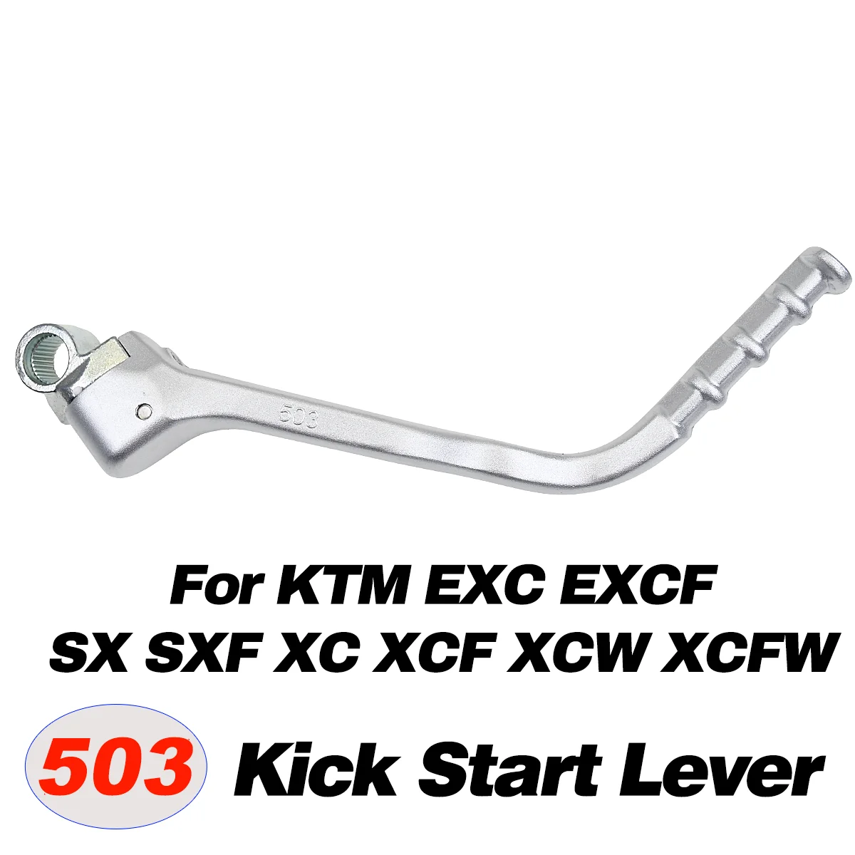For Husqvarn KTM 2011-2016 CNC Forged Kick Start Starter Lever Pedal TE TC SX XC XCW XCF XCFW SXF EXC EXCF 250 300 350 450