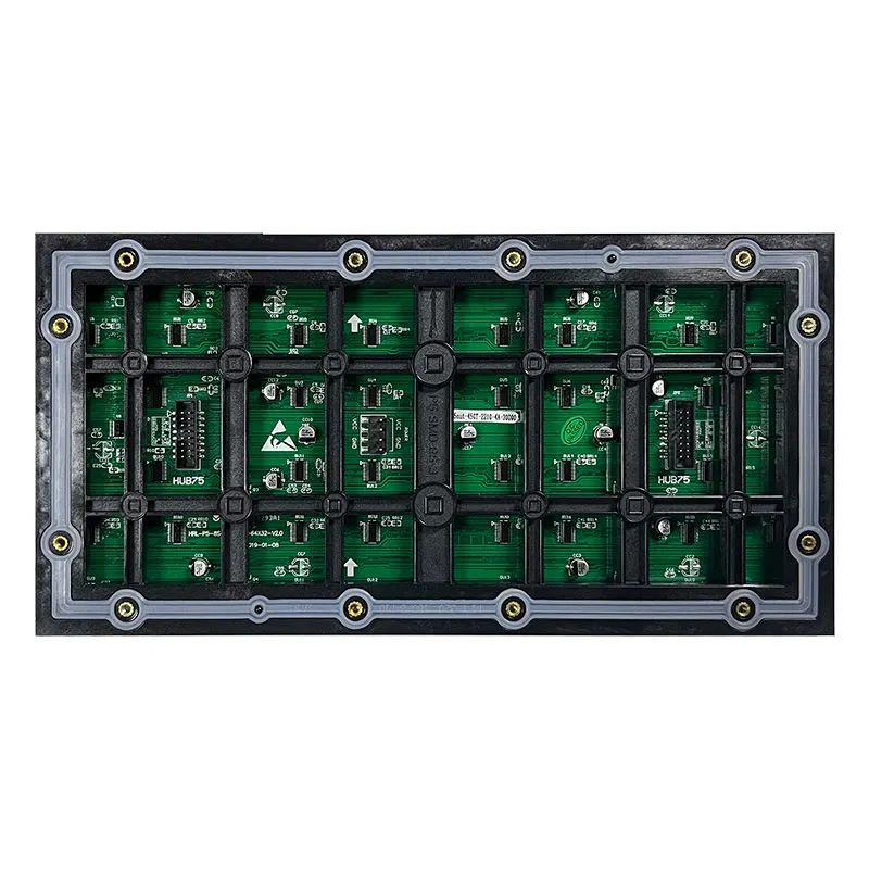 Module de panneau d'écran LED extérieur P5 320*160mm 64*32 pixels Module de panneau d'affichage LED P5 polychrome SMD RGB