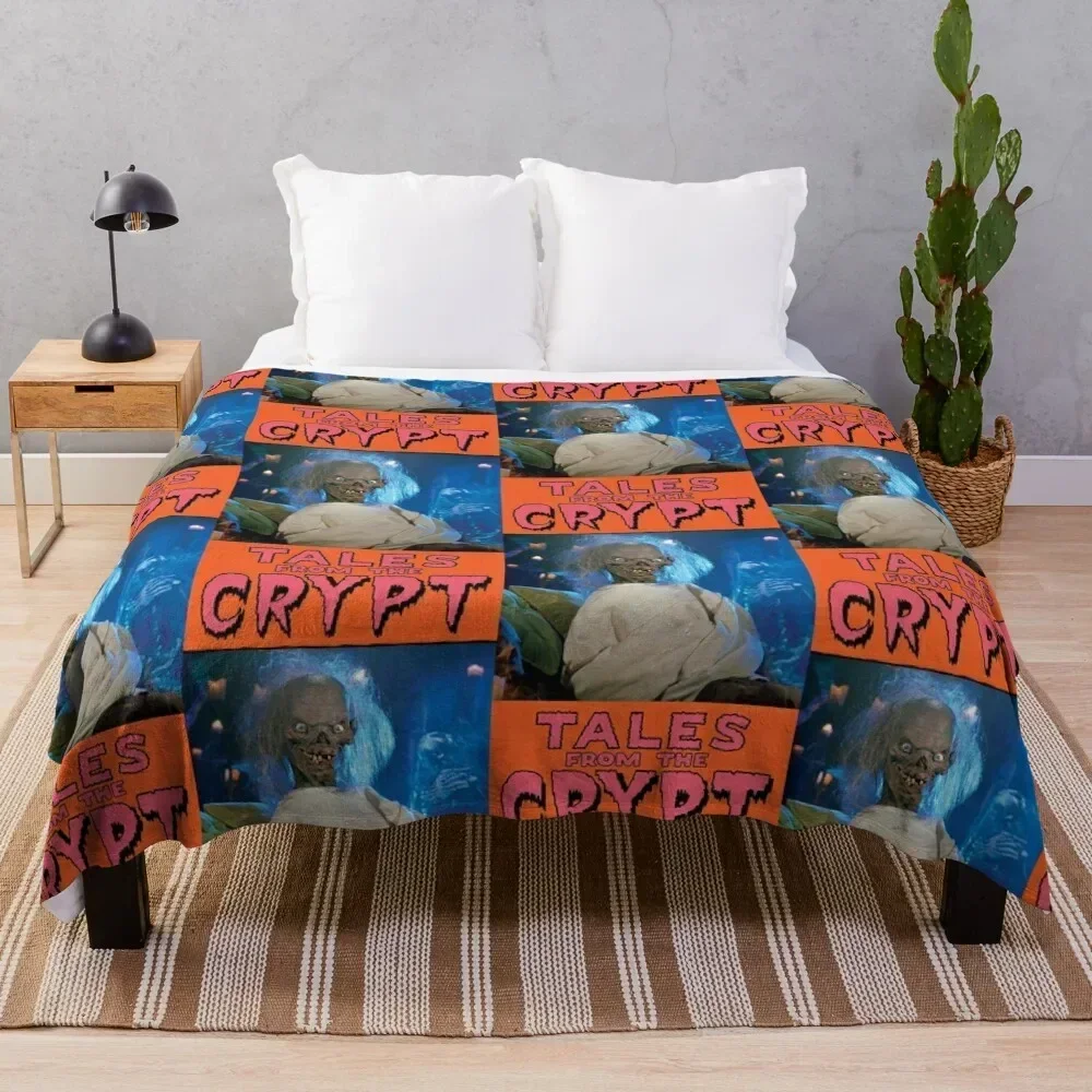 

Tales from the Crypt Throw Blanket Durable Warm Blanket for Daily Home Use
