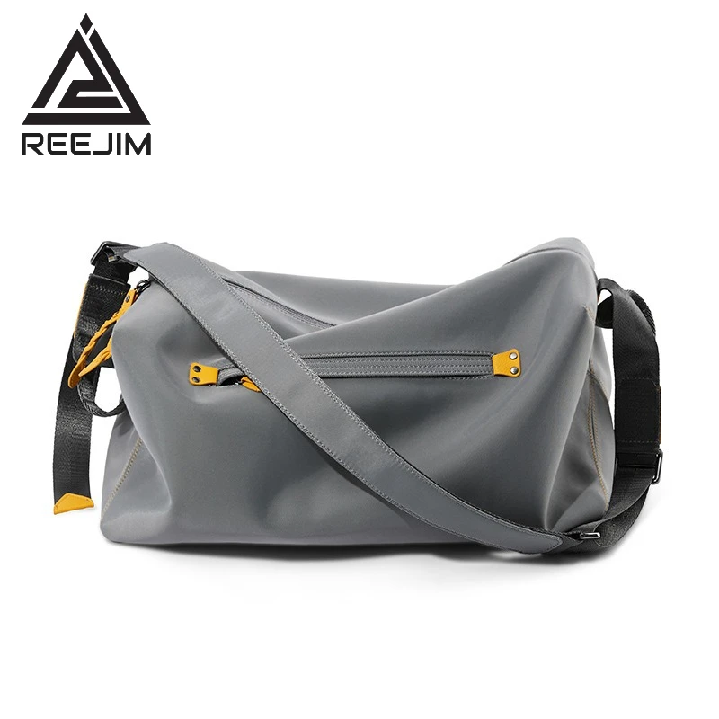 Shoulder bag, power pack, men's messenger bag, large-capacity messenger bag, street trend, oblique backpack tide