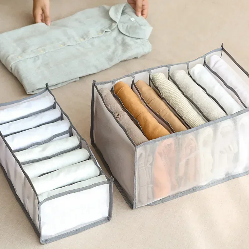 Organizer for Closet Underwear Organization Socks Organizer Underwear Bra Storage Box Cabinet Drawer Collapsible Organizer
