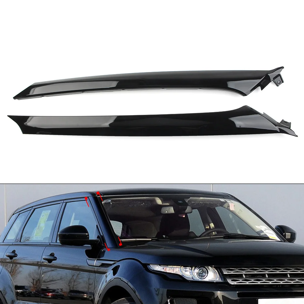 

2Pcs Car Wind Shield A Pillar Trim Molding For Land Rover Range Rover Evoque 2012-2019 LR077218 LR077217 4 5 Door Models Only