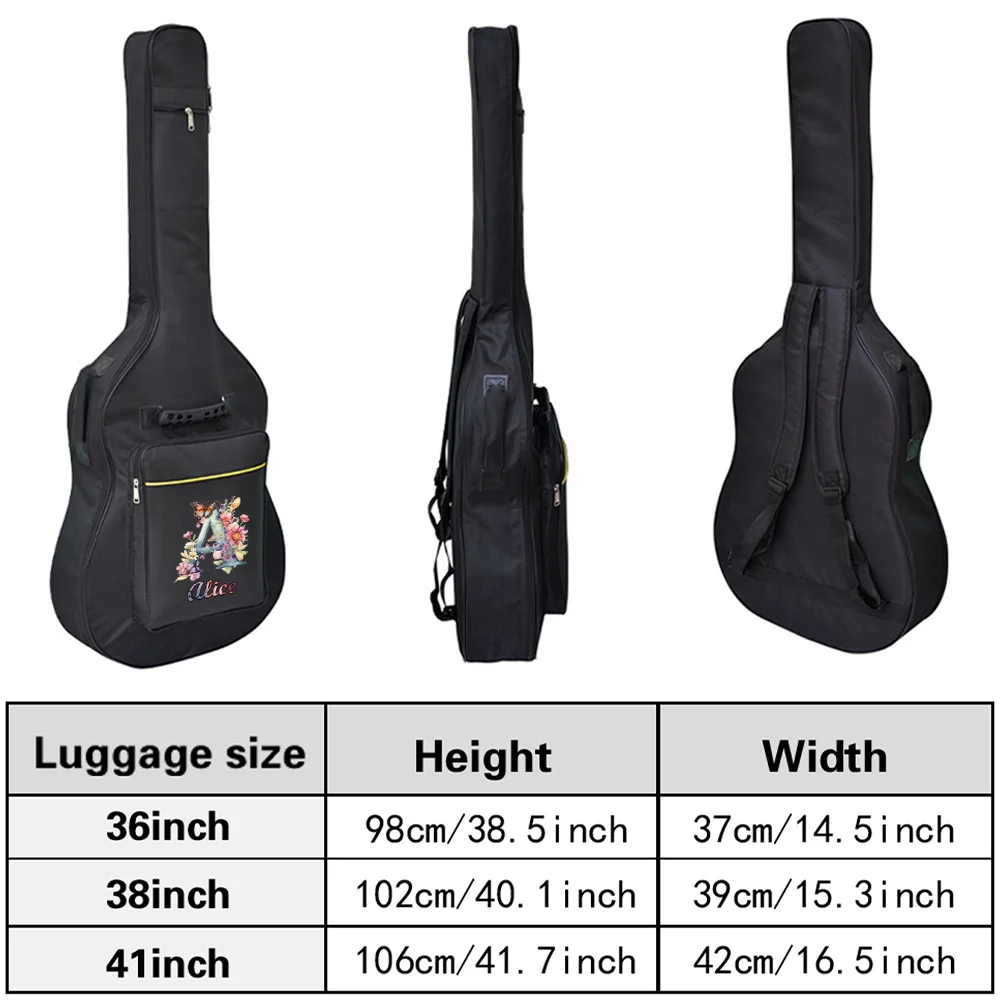 Personalized Customized Adjustable Shoulder Strap Portable Guitar Bag Accessories Waterproof and Dustproof Performance Bag