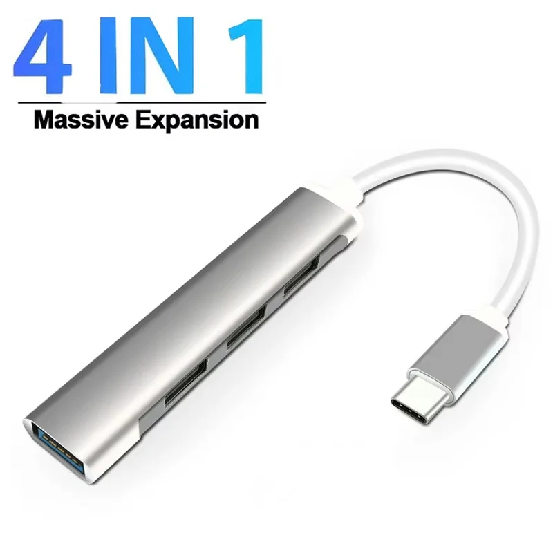Type C Multi USB Splitter USB 3.0 OTG Multi Port Expansion Adapter For Type C Laptop Phone Accessories Computer Expansion Tools