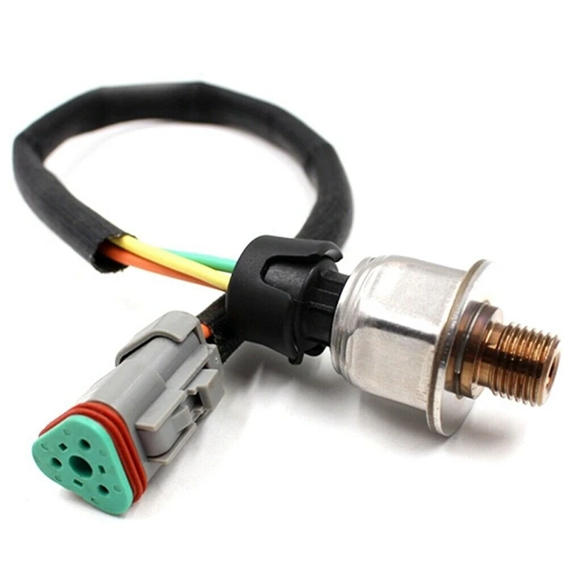 High-quality Ccat Fuel Rail Pressure Sensor OEM 224-4536 2244536 3PP61 3PP6-1 Fit for Ccaterpillar C7 C9