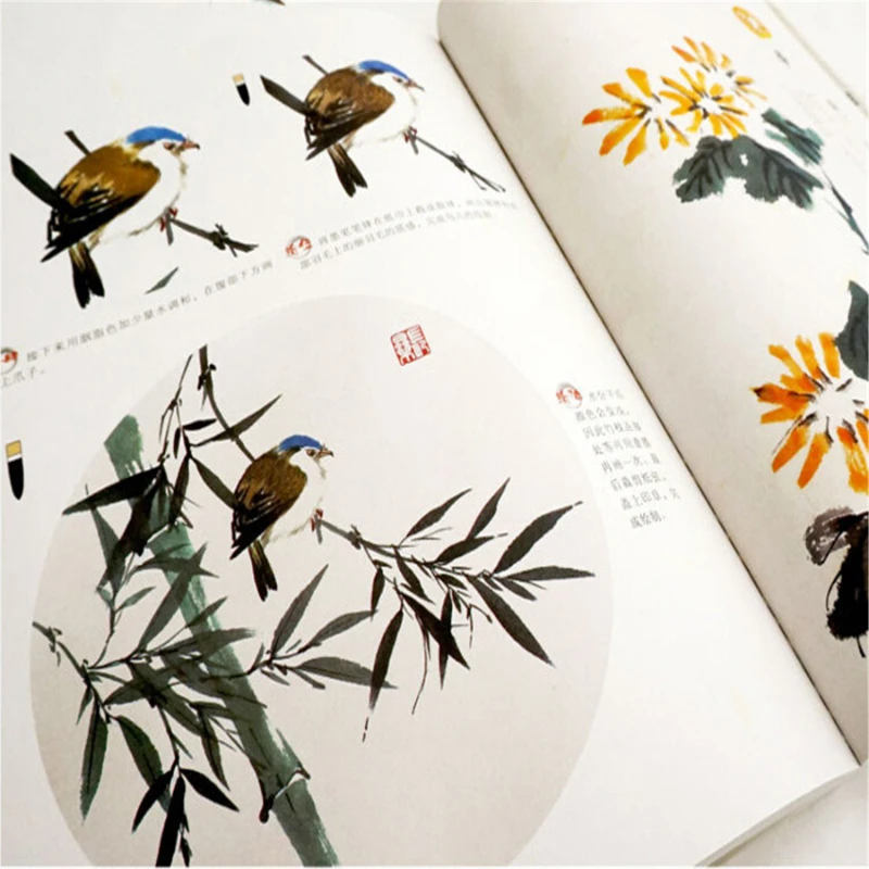 Pintura tradicional chinesa Tutorial Livro, Iniciantes da Entrada para o Mestre, Freehand, Já Tutorial