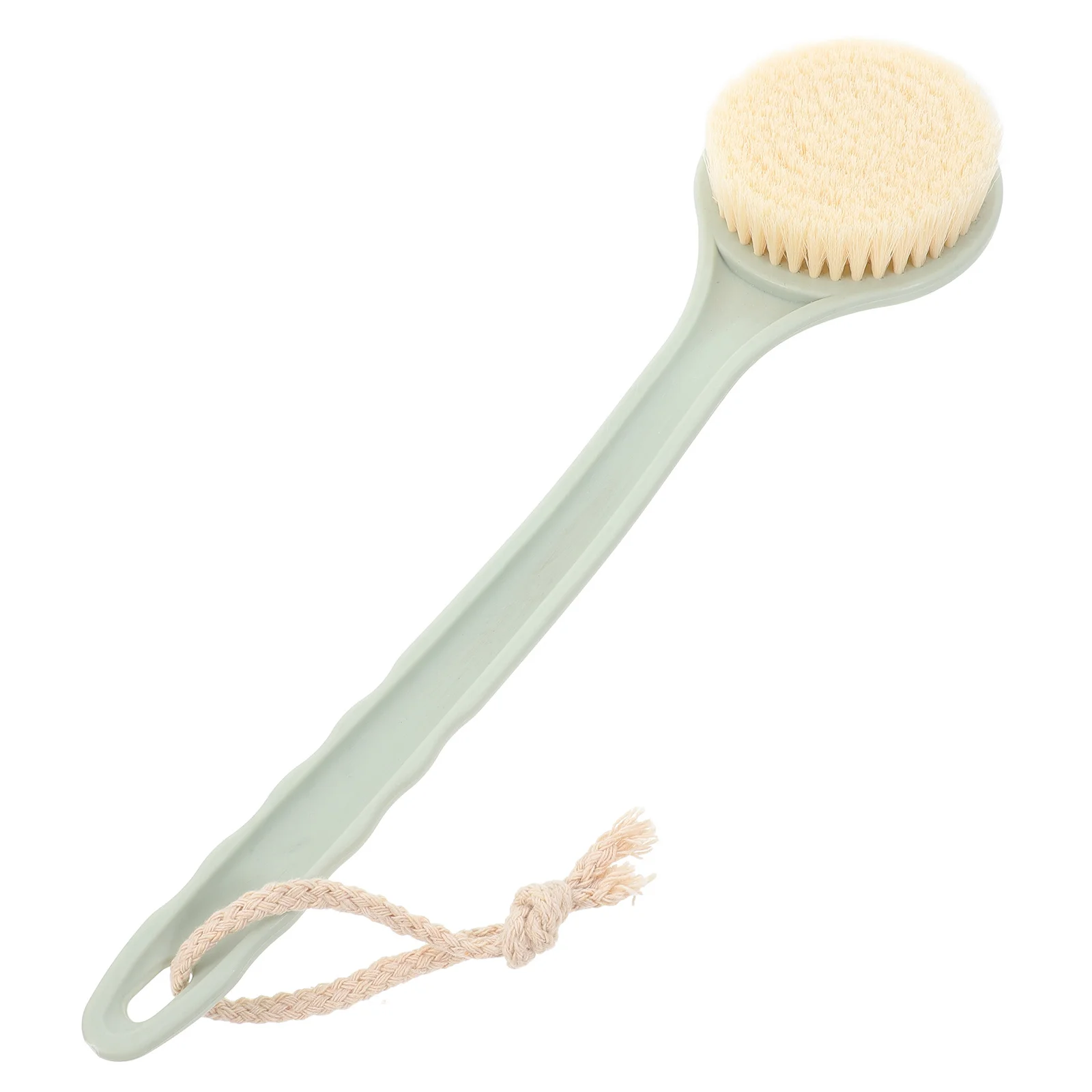 

Ergonomic Shower Brush Long Handle Back Scrubber Body Bath Brush for Comfortable Exfoliating Deep Clean Shower Tool