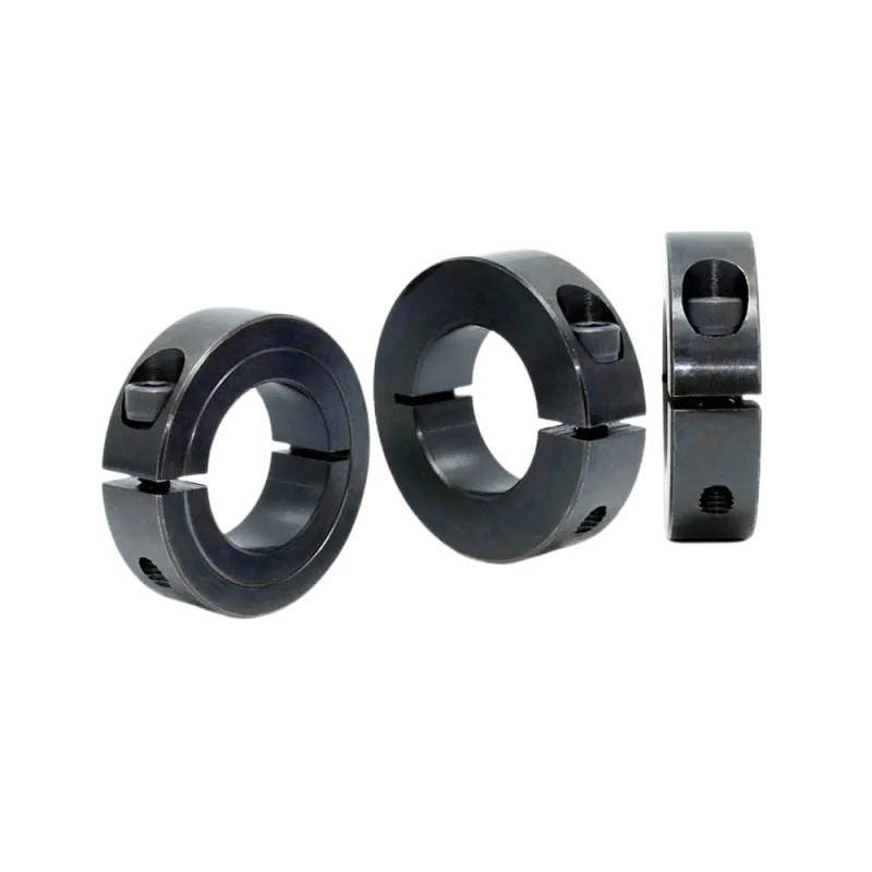 1pcs Carbon Steel Fixing Ring 45 Opening Sleeve Retaining Optical Axis Inner Diameter 3 4 5 6 8 10 12 16 18 20 22 25 30 To 80mm