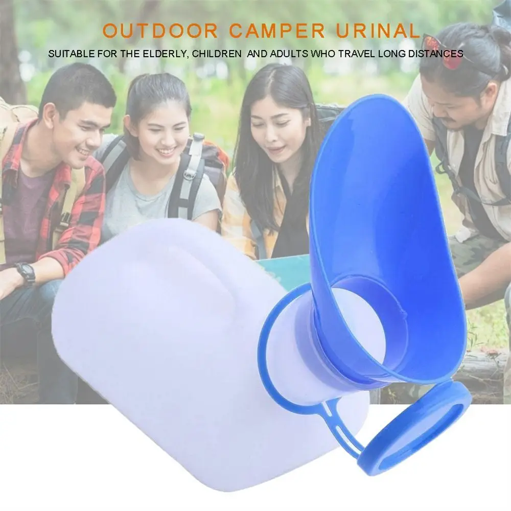 

1000ml Mobile Toilet Pee Bottle Large Capacity Journey Urinal Pee Storage Tool Reusable Car Urine Bottle Camping Hiking Tools