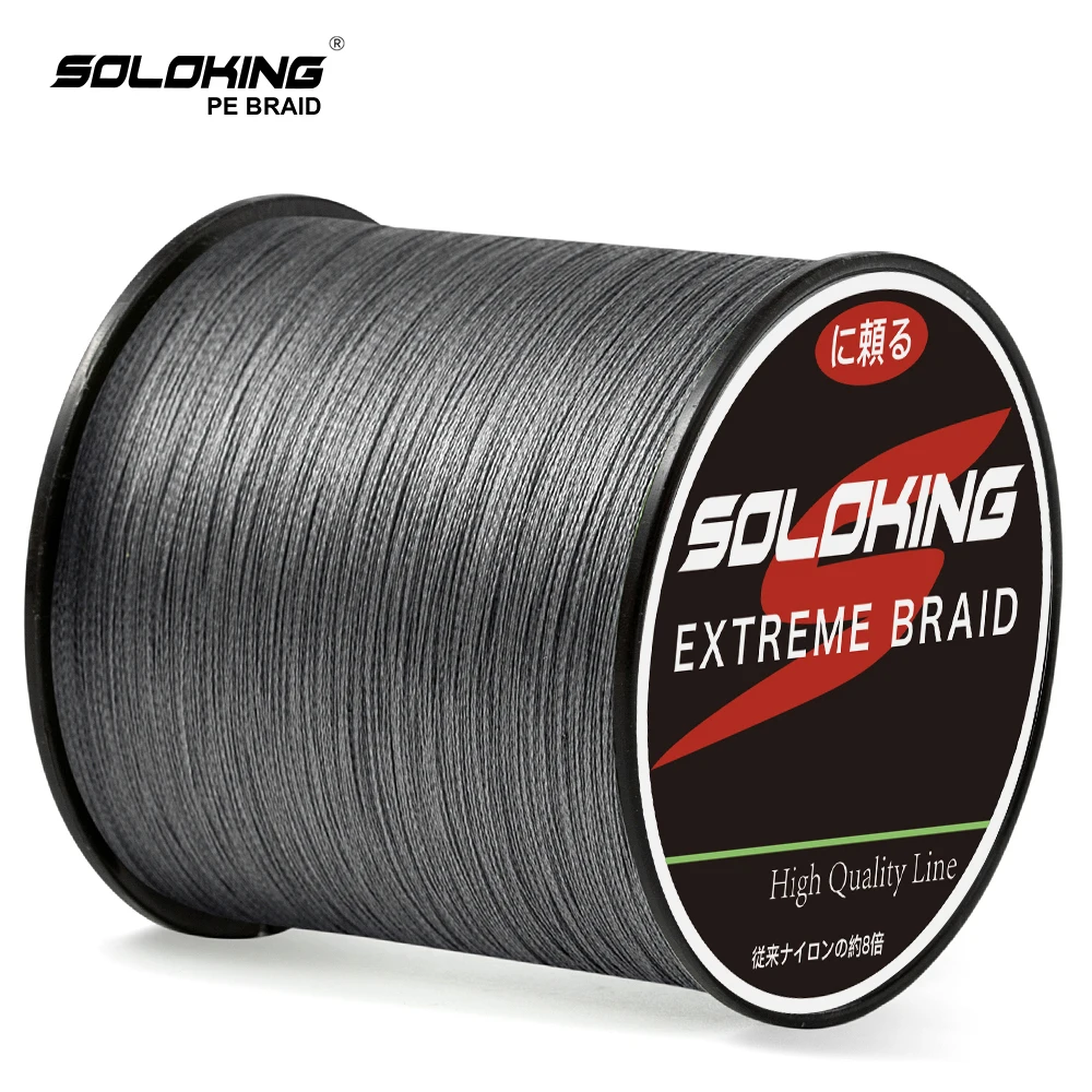 SOLOKING 300m PE Fishing Line Multifilament Line  Braided Fishing Line 10LB 80 LB Carp Bass Saltwater Freshwater Fishing Line