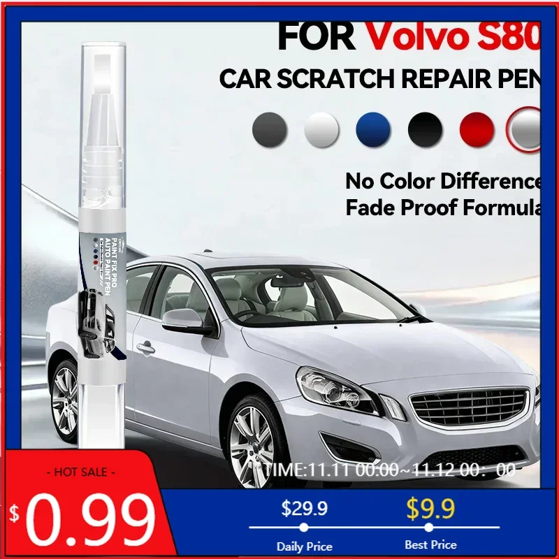 

Специальная ручка для ремонта автомобильной краски, предназначенная для автомобилей, для VOLVO S80 1998-2016 гг., аксессуары для ремонта царапин на краске, синий 705, серебристый 711 Bl