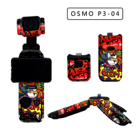 For DJI Osmo Pocket 3 Sports Camera Stickers Anti-scratch Protective Film Personalized Refit Decals Waterproof Skin Accessories