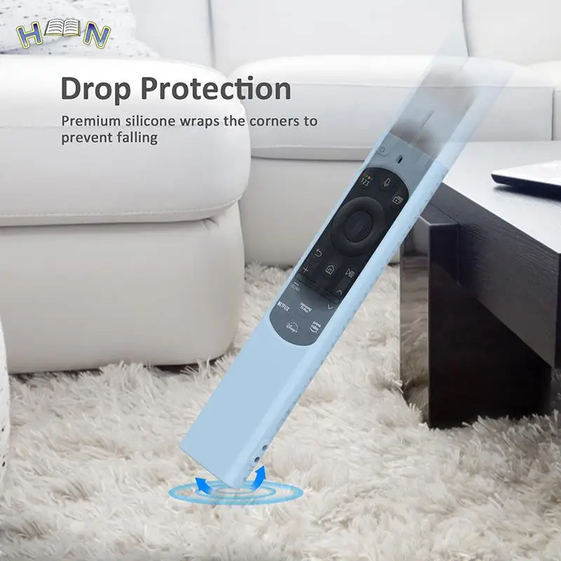 Silicone Remote Control Case For Samsung BN59 Series Mi Remote TV Stick Cover For Samsung Soft Plain Remotes Control Protector image 4