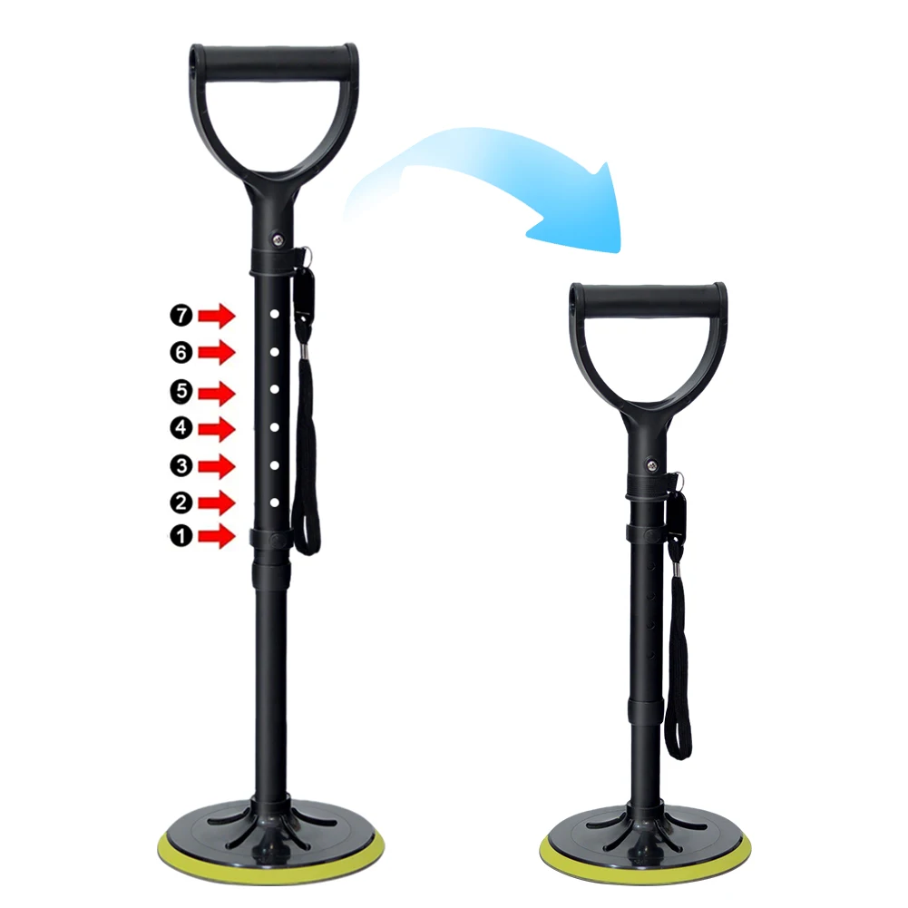 

Portability Standing Aid Device with 7 Level Adjustable Stable Supports Equipment for Rising Indoors Garden Work Outdoor Work
