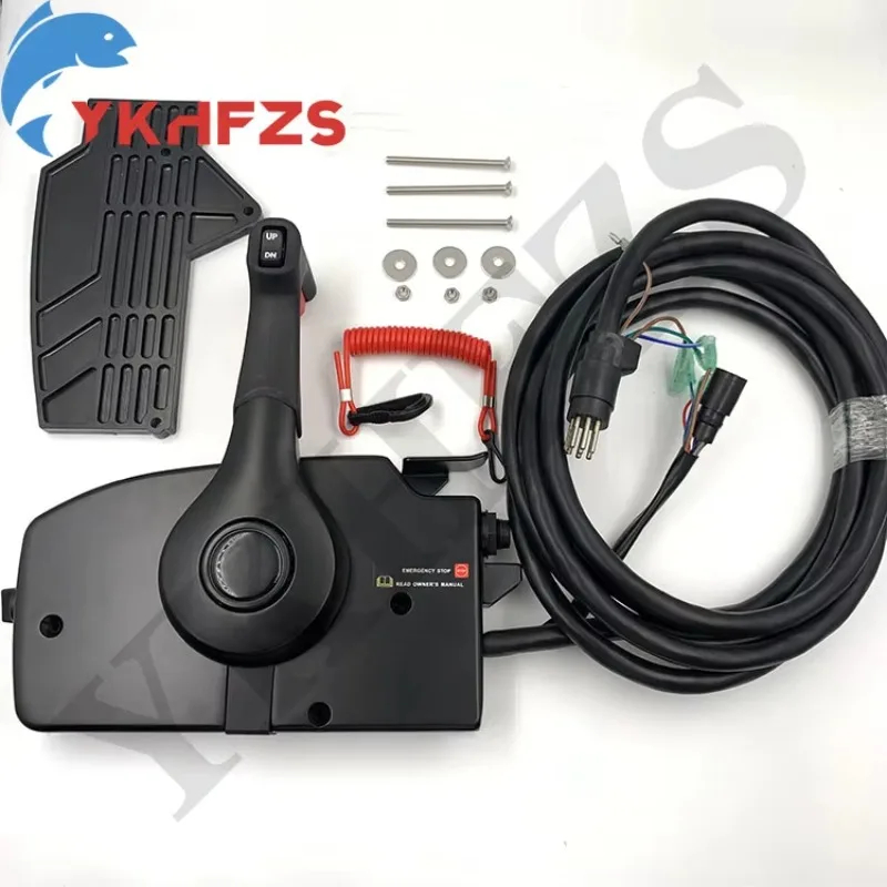 

Подвесной контроллер дроссельной заслонки двигателя 881170A15 для mercury 2-тактный пульт дистанционного управления-4000 боковое Крепление (Power Trim) 8PIN 15ftwire жгут