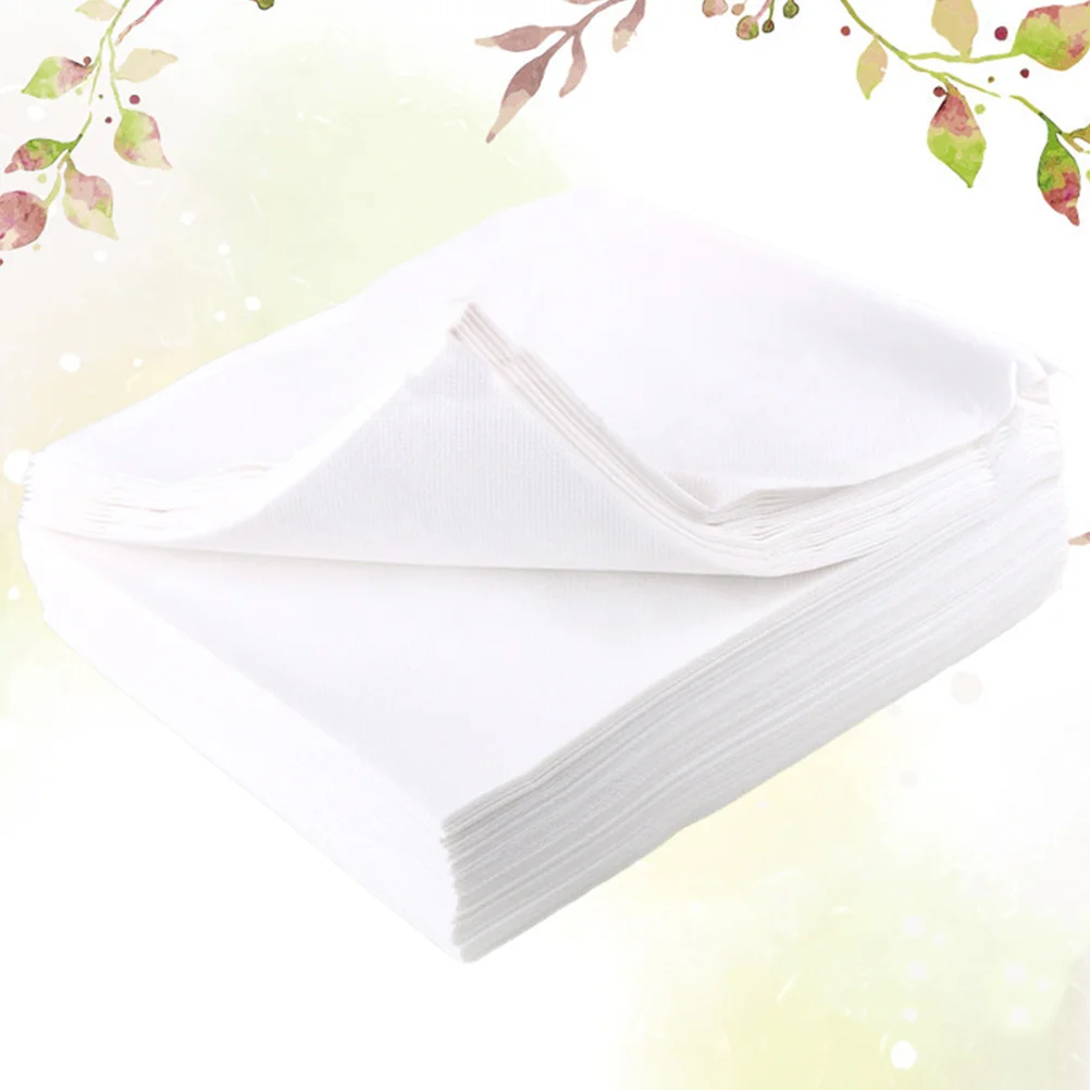 20Pcs Disposable Bed Sheets Waterproof Sheet Massage Couch Sheets Bedding Supplies White (70x172cm)