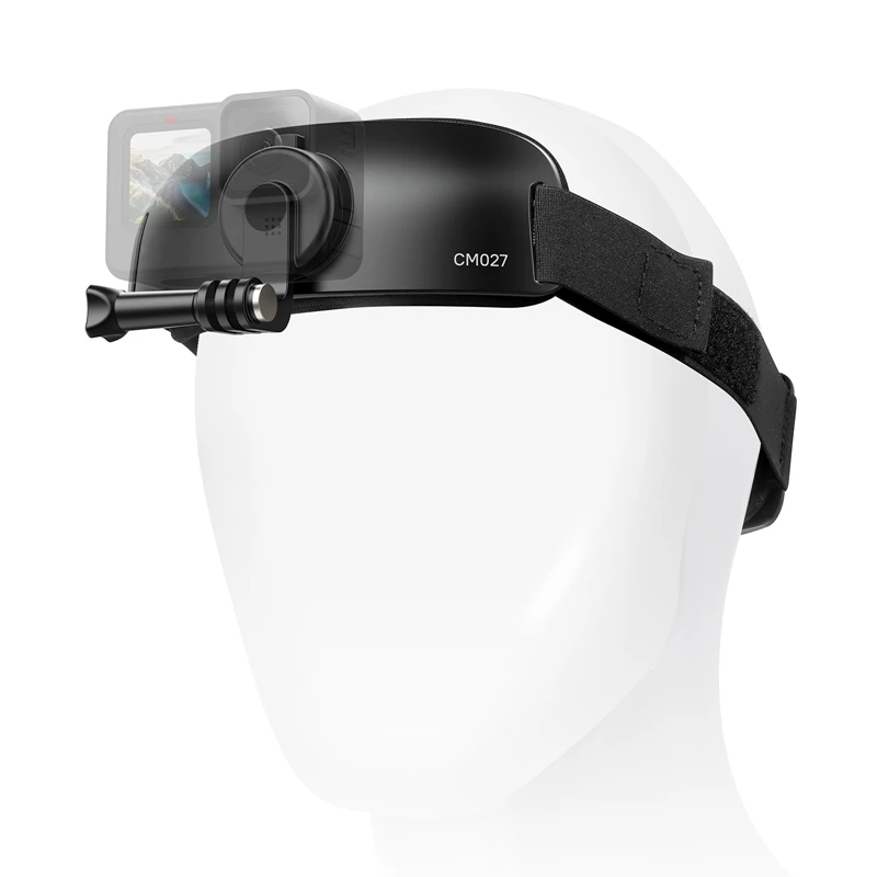 Ulanzi suporte de alça de cabeça para câmera de ação smartphone gopro 12 11 10 9 8 7 suporte de alça de cabeça para fotografia ao ar livre vídeo vlog