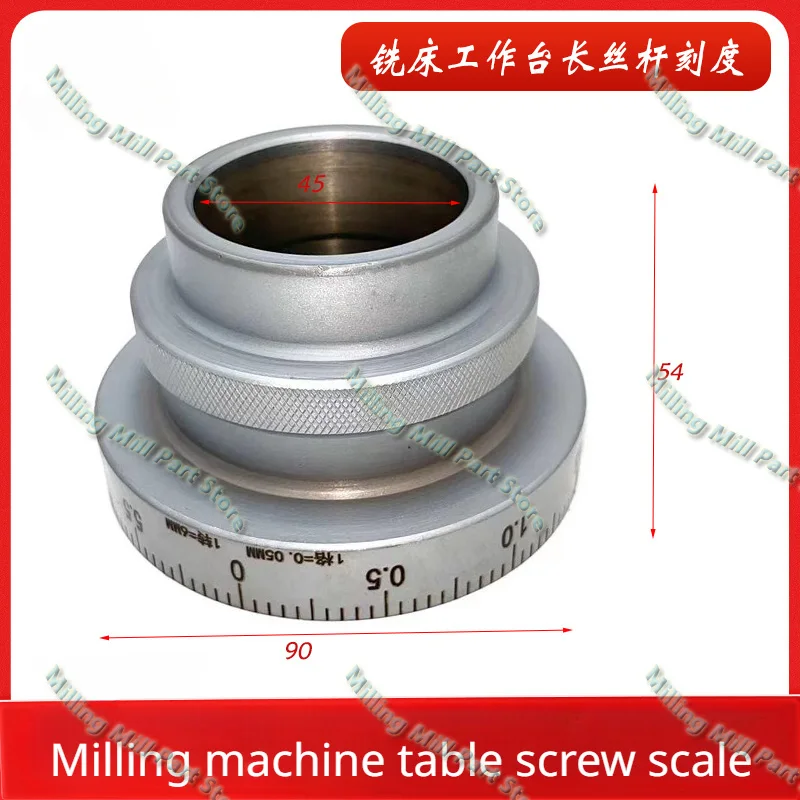 X52K/X62/X5032/X6132/X63/X53K/x62w/x63w /b1-400k Dial Vertical Milling Head Scale Ring Conjugator Milling Machine Accessories