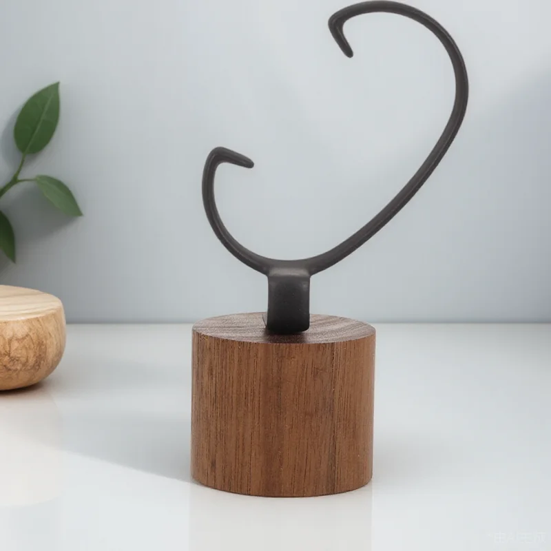 

s Watch Display Stand Wrist Holder Bracelet Plastic Storage Men Women Table Easel Creative Wood Base Loop Stand Stable