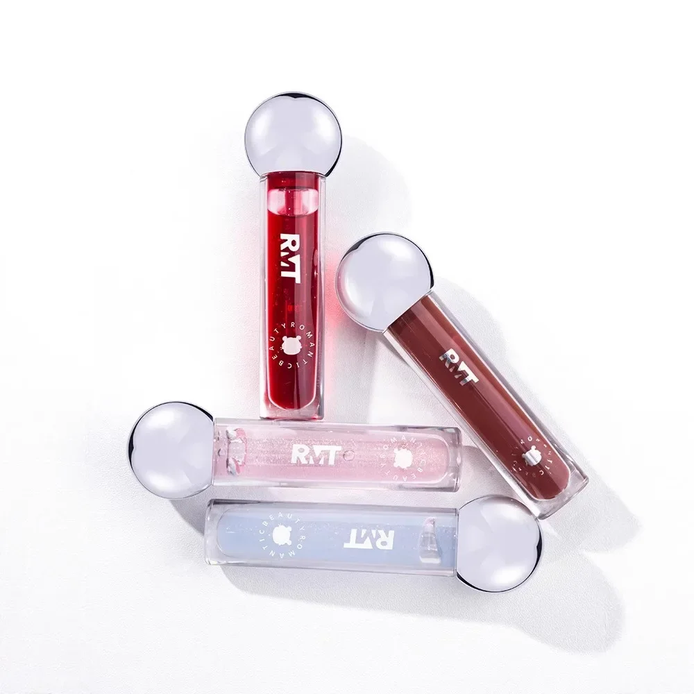 RMT Bobo Lip Oil Stack Batom Gloss Lip Gloss Hidratante Lip Oil Hidratante Essência Gloss