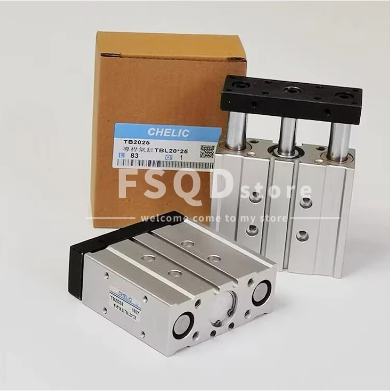 TB25*25 TB25*50 TU TB 10 16 20 25 32 40*25 50 75 100 125 150 200 FSQD CHELIC Compact Guide Cylinder TB TU TAB TAU TBL TUL series