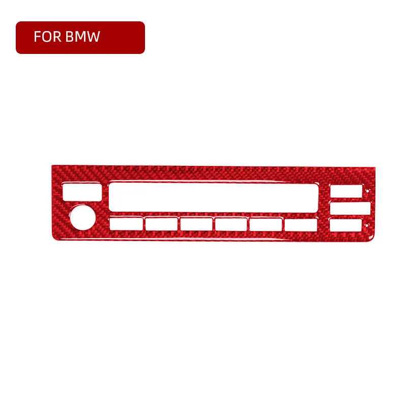 

For BMW 98-03 5 Series E39 Carbon Fiber Interior Modification CD Panel Decoration Stickercar Accessories Interior